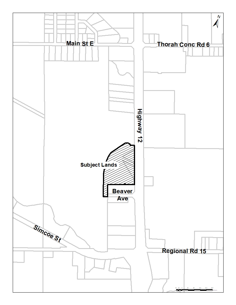 Local map of Beaverton Common