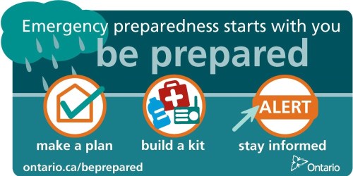 Emergency preparedness poster
