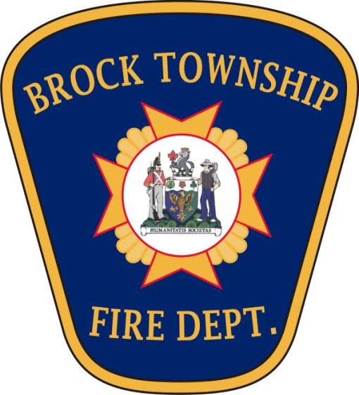 Township of Brock Fire Department badge