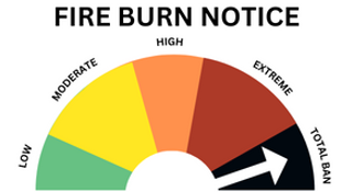 Burn ban notice