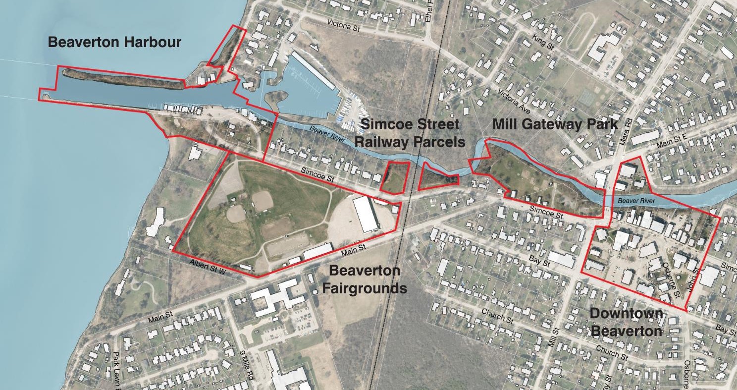 waterfront map