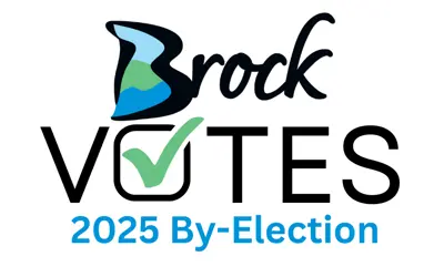 Brock Votes 2025 Municipal By-Election Logo
